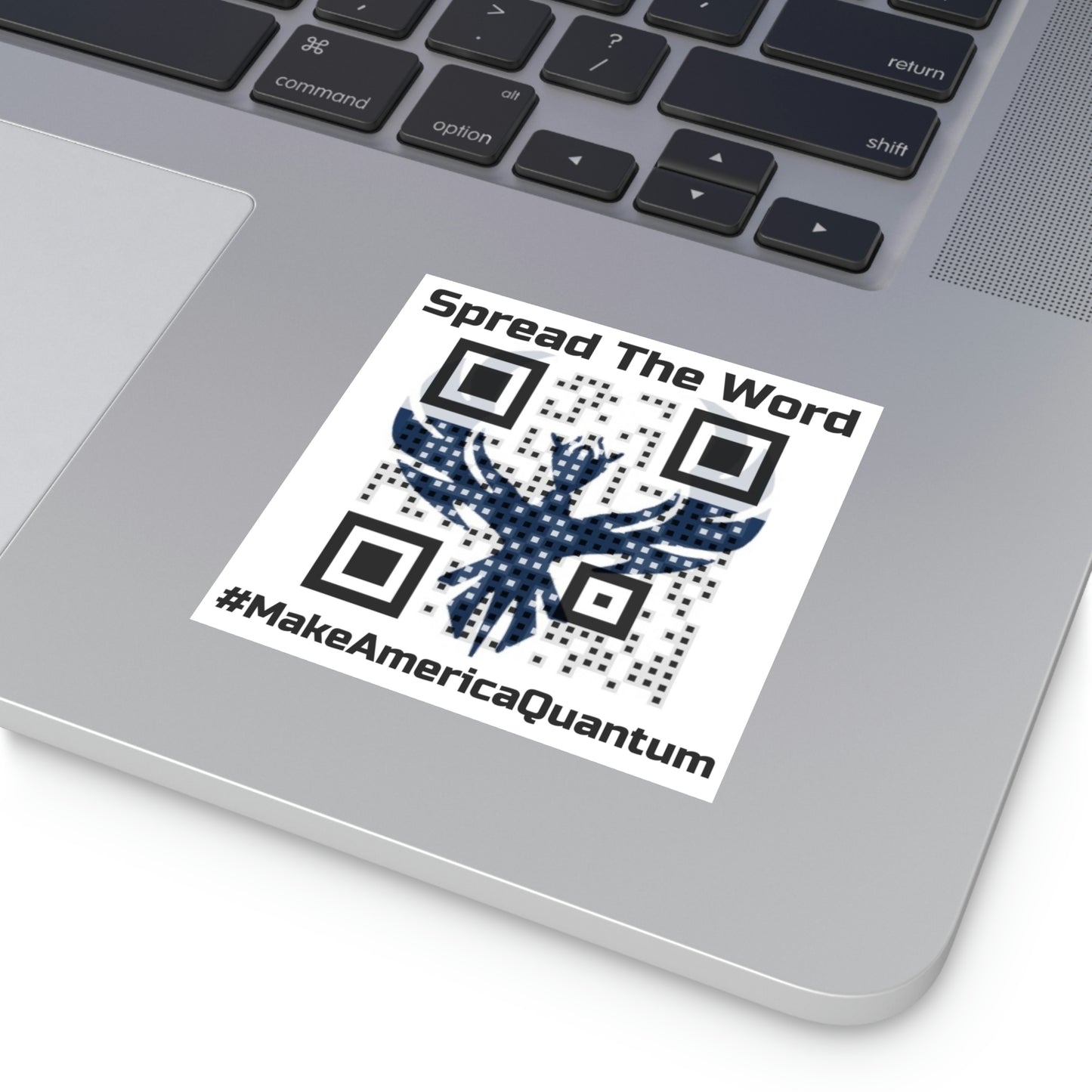 QR Code Vinyl Sticker