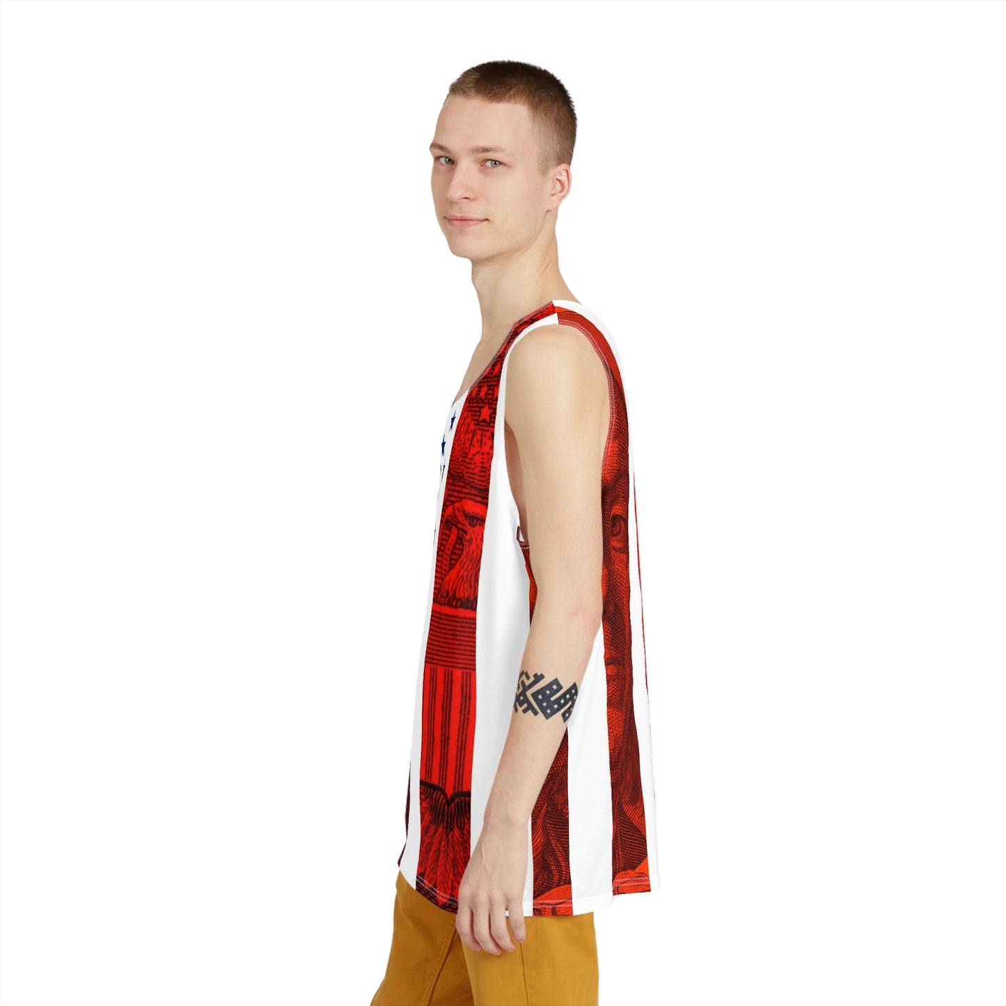 Men's Dark History Flag Tank