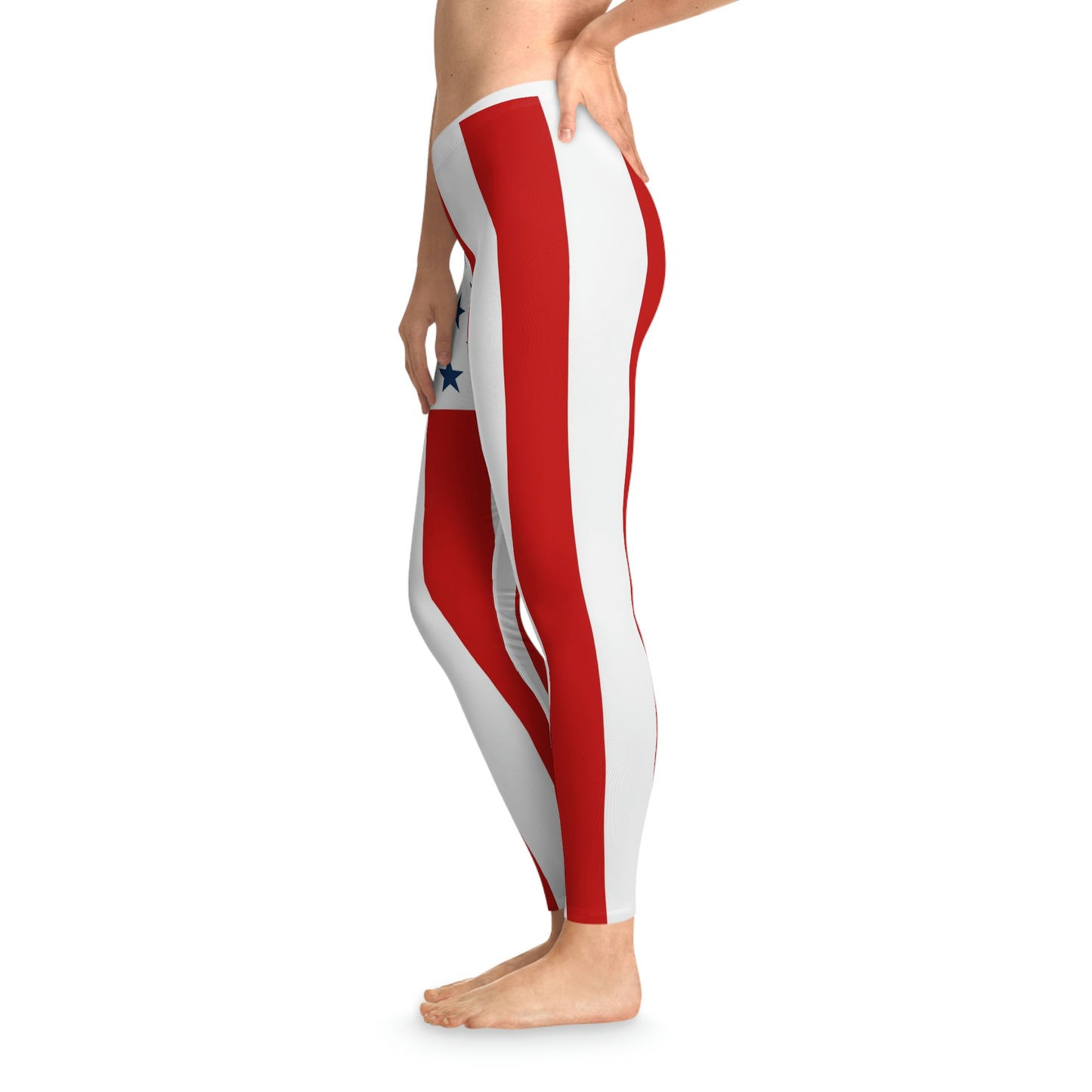 Stretchy Flag Leggings