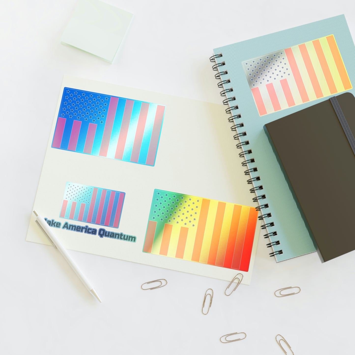 Flag Sticker Sheet (4 stickers)