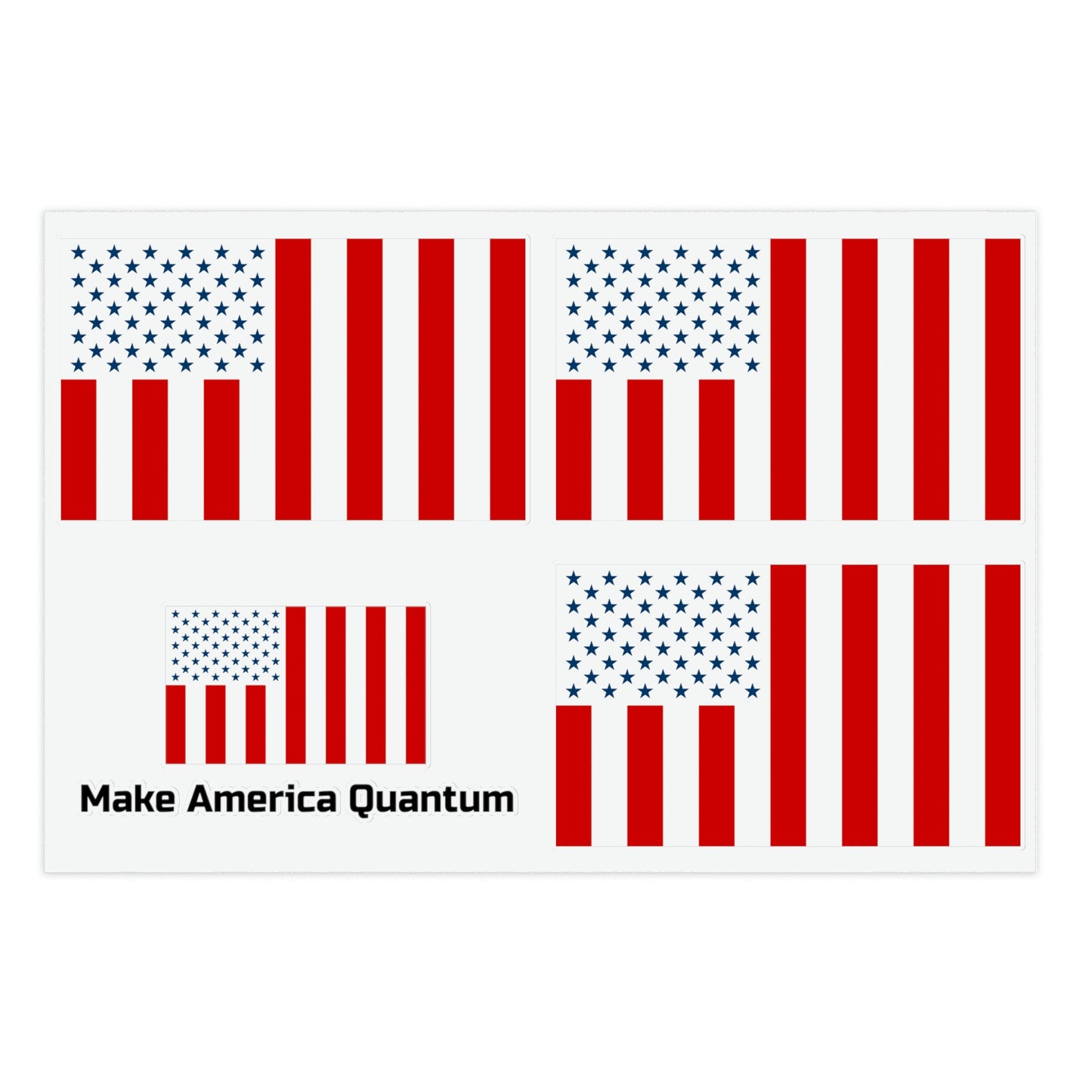 Flag Sticker Sheet (4 stickers)