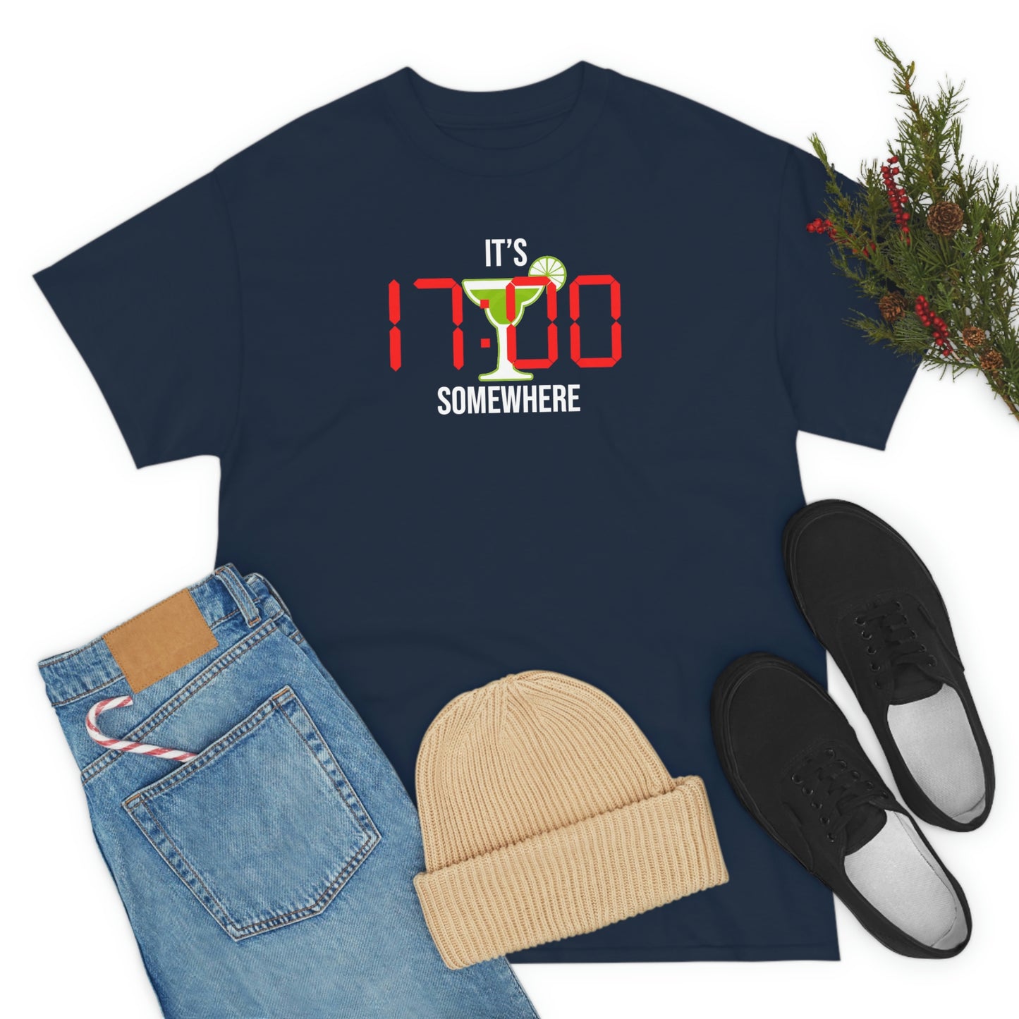 It's 17:00 Somewhere Tee