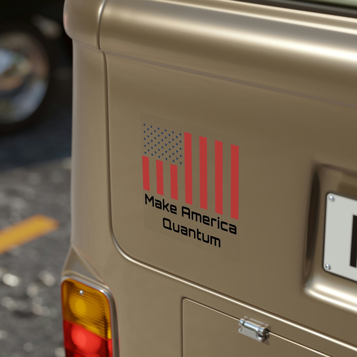 MAQ Transparent Outdoor Sticker