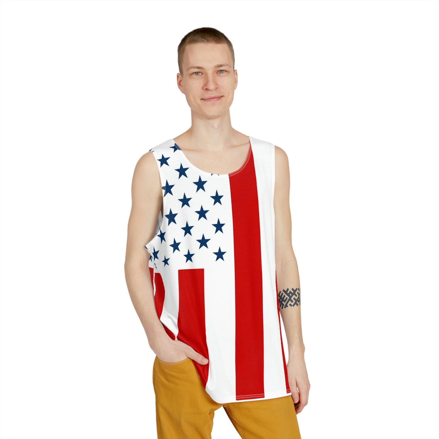 Men's Flag Tank