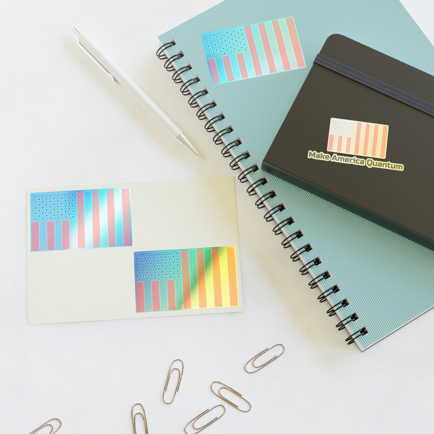 Flag Sticker Sheet (4 stickers)