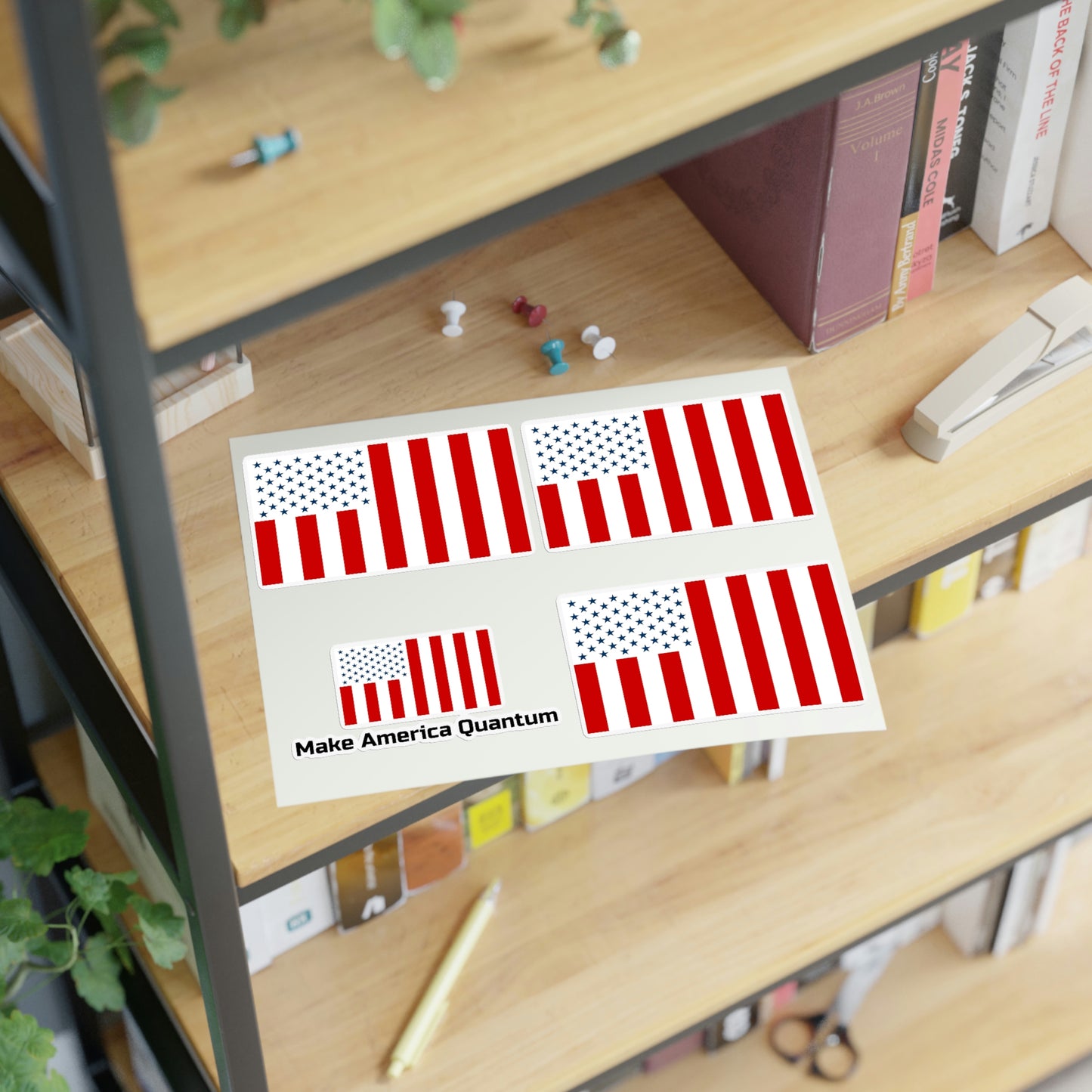 Flag Sticker Sheet (4 stickers)