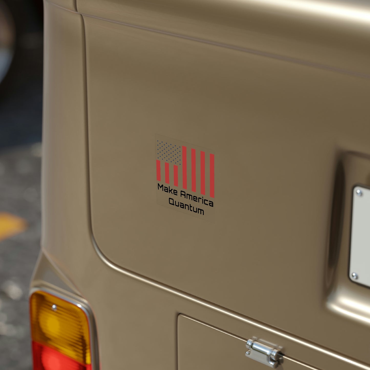 MAQ Transparent Outdoor Sticker