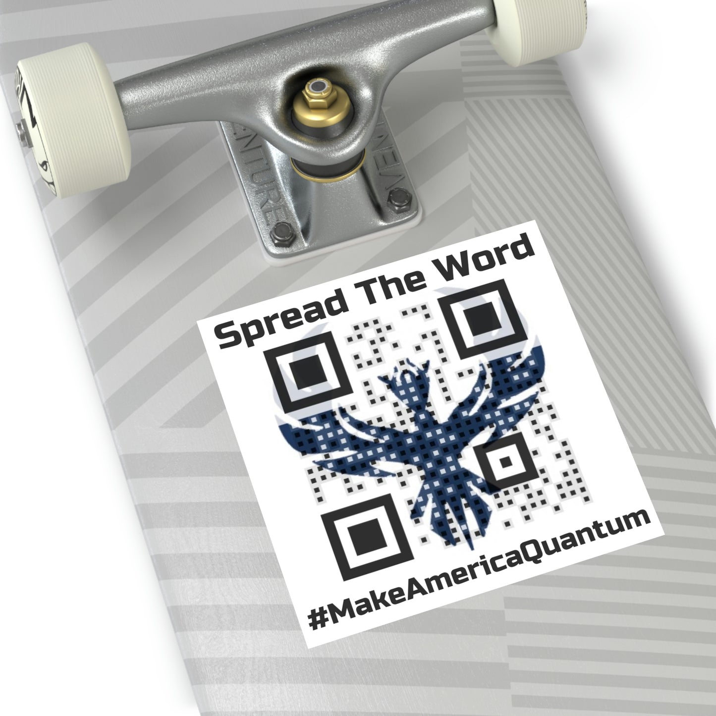 QR Code Vinyl Sticker
