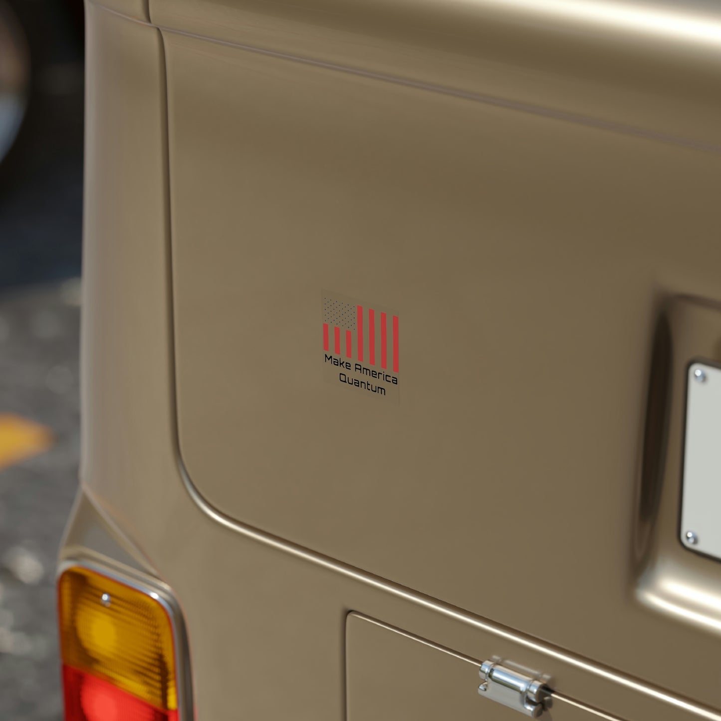 MAQ Transparent Outdoor Sticker