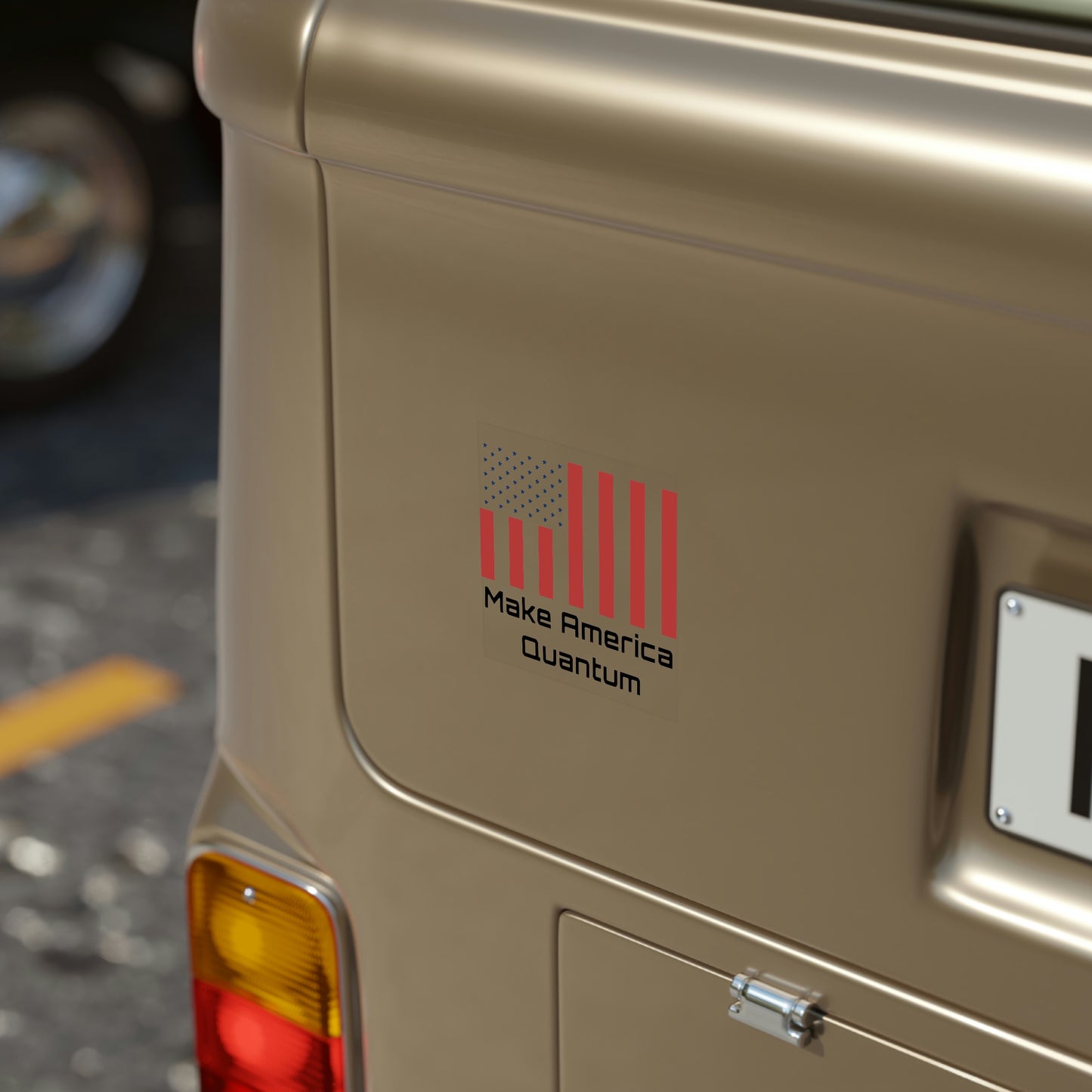 MAQ Transparent Outdoor Sticker
