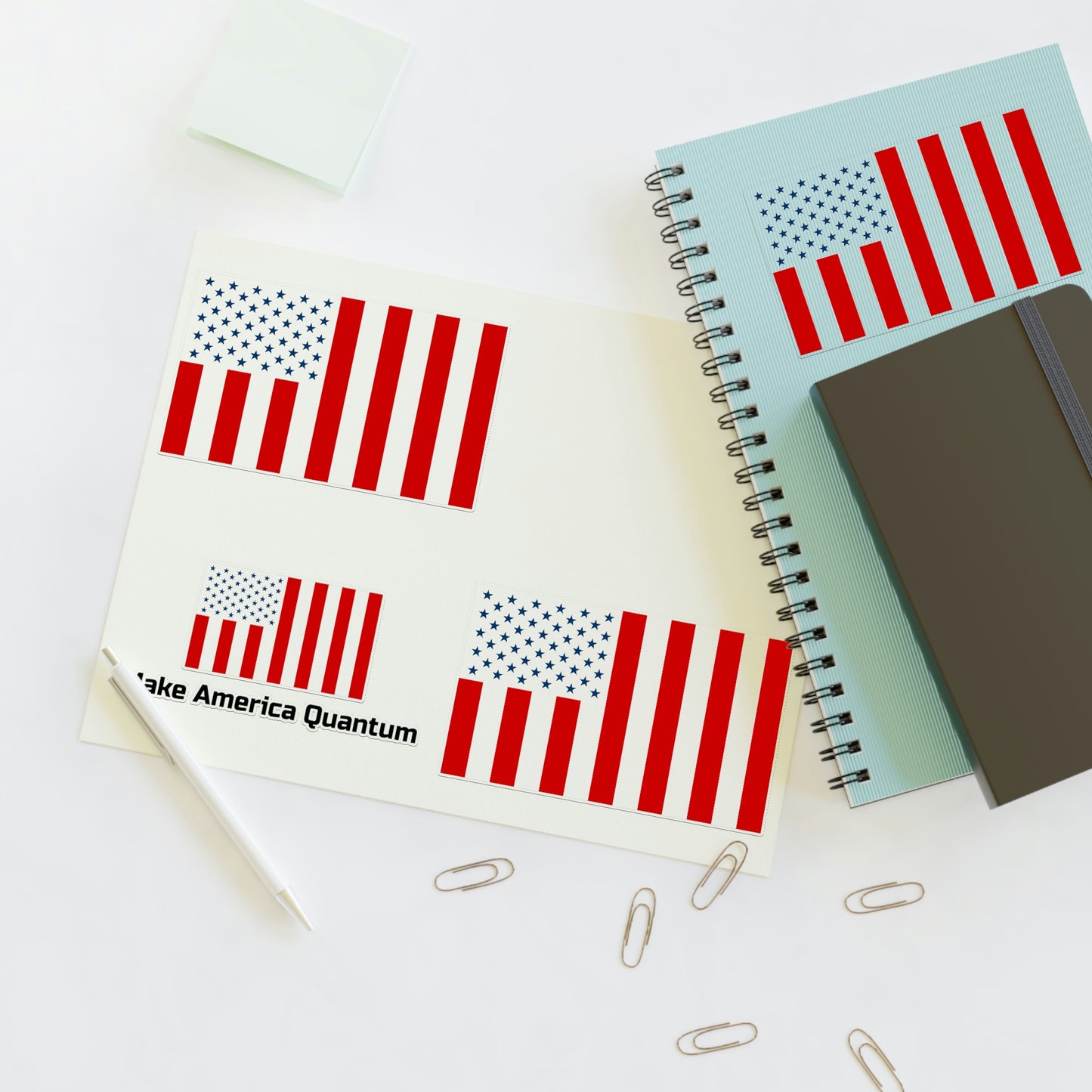 Flag Sticker Sheet (4 stickers)