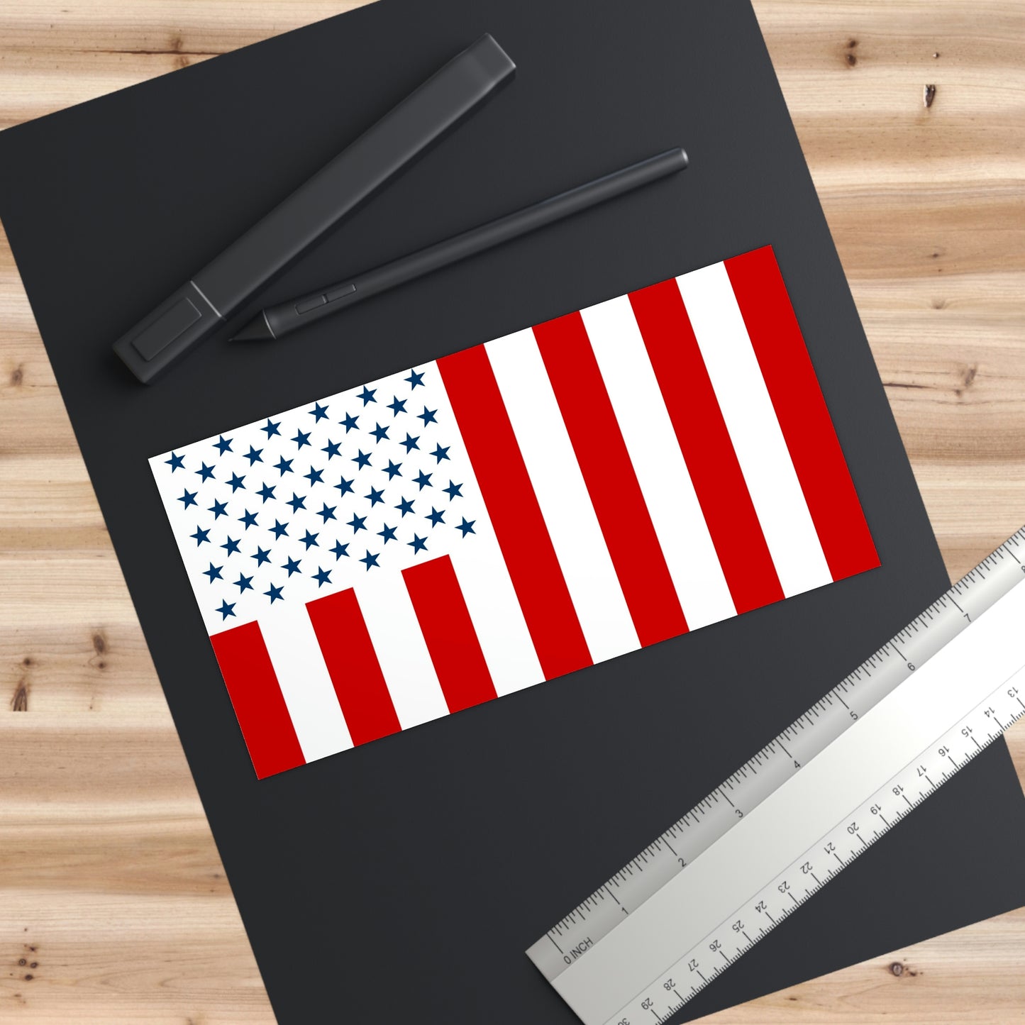 Flag Bumper Sticker