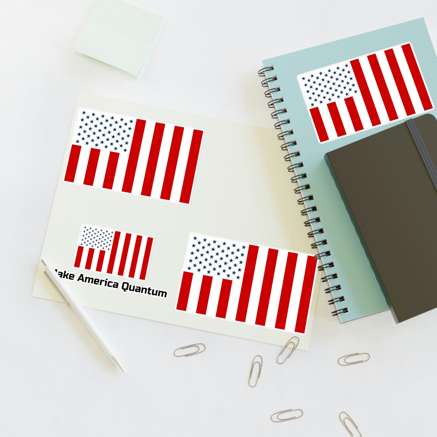 Flag Sticker Sheet (4 stickers)