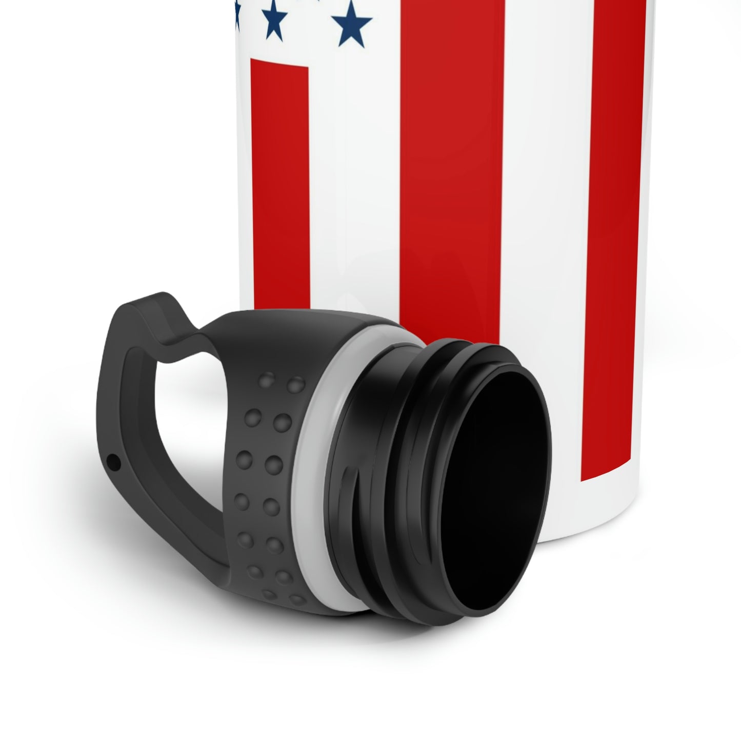 Flag Stainless Steel Water Bottle