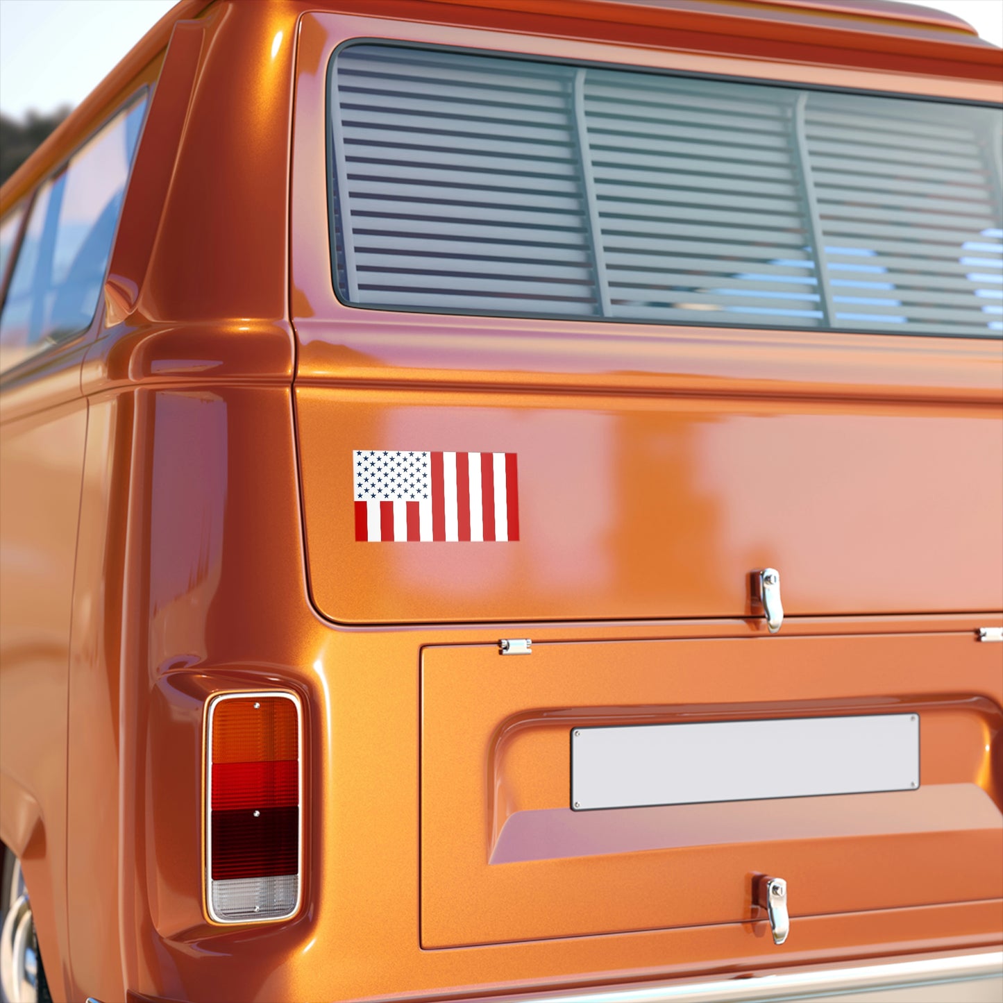 Flag Bumper Sticker