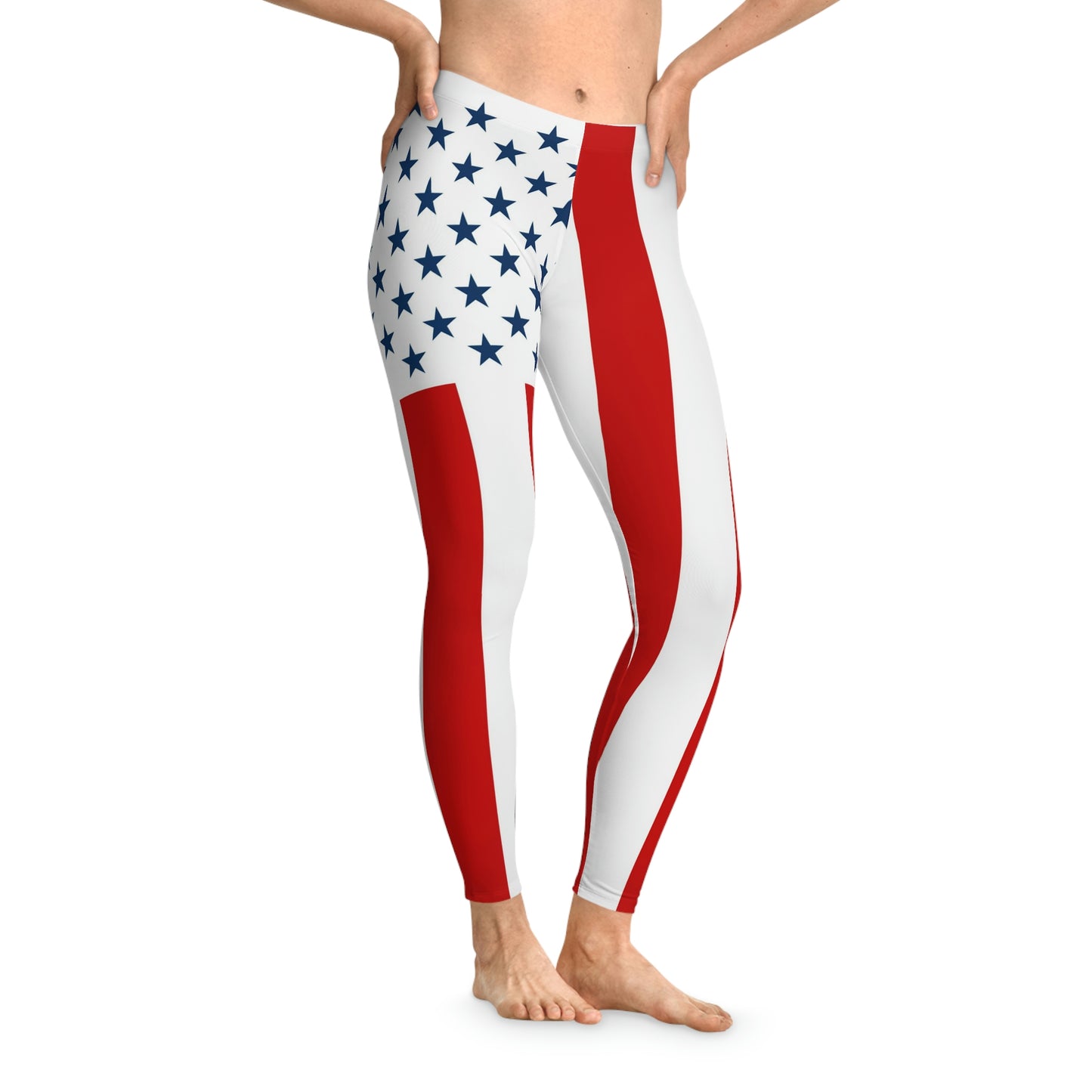 Stretchy Flag Leggings
