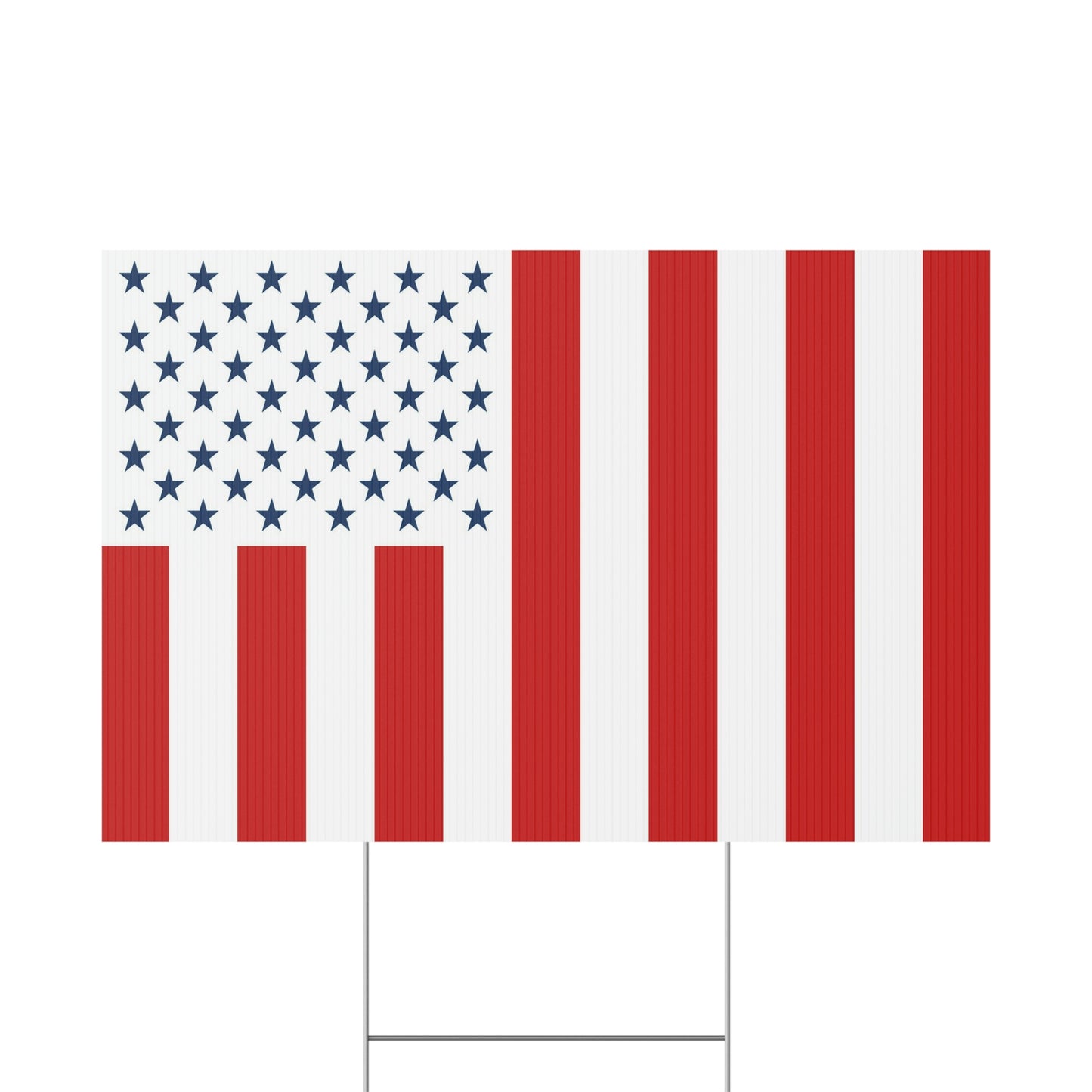 Flag Yard Sign