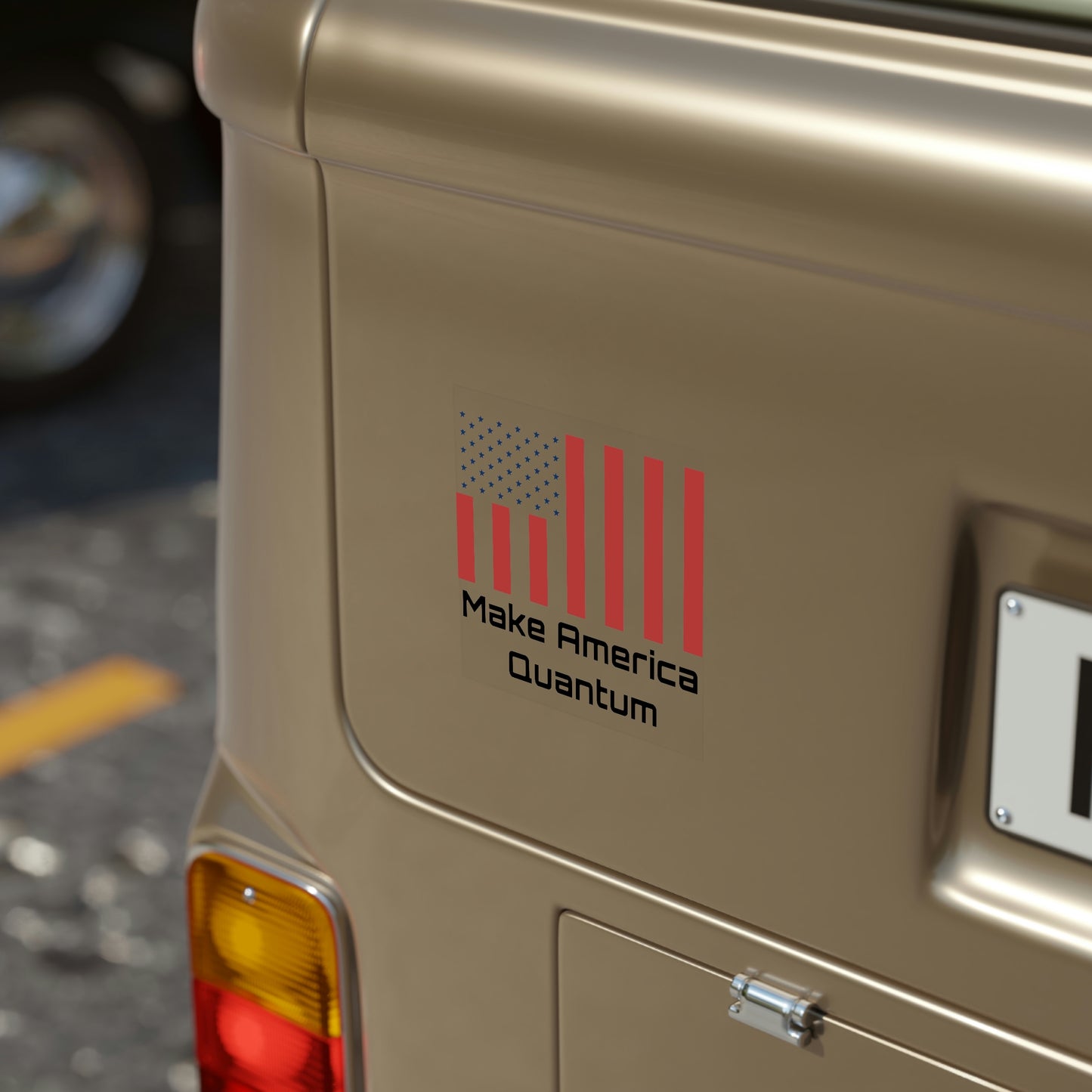 MAQ Transparent Outdoor Sticker
