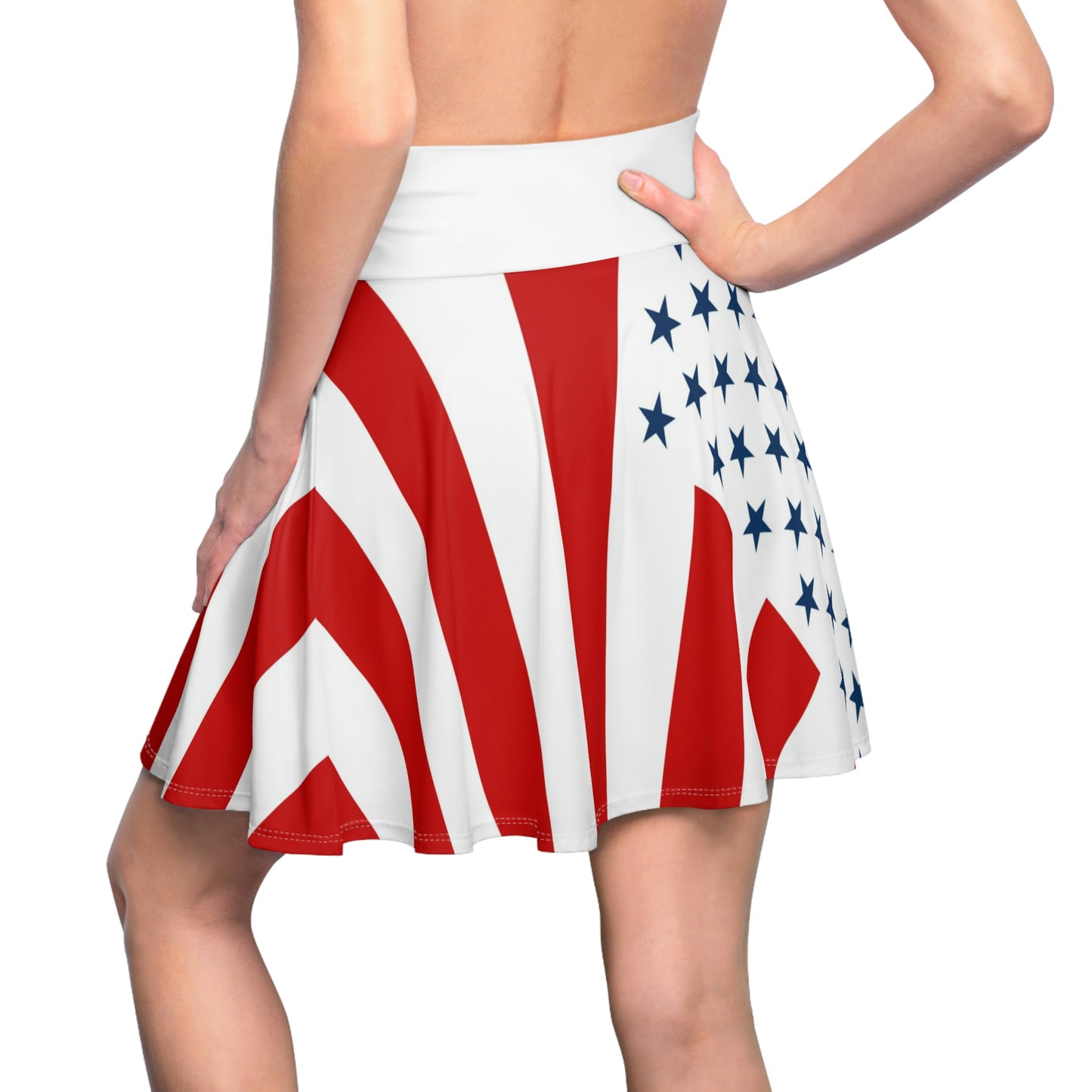 Women's Flag Skater Skirt