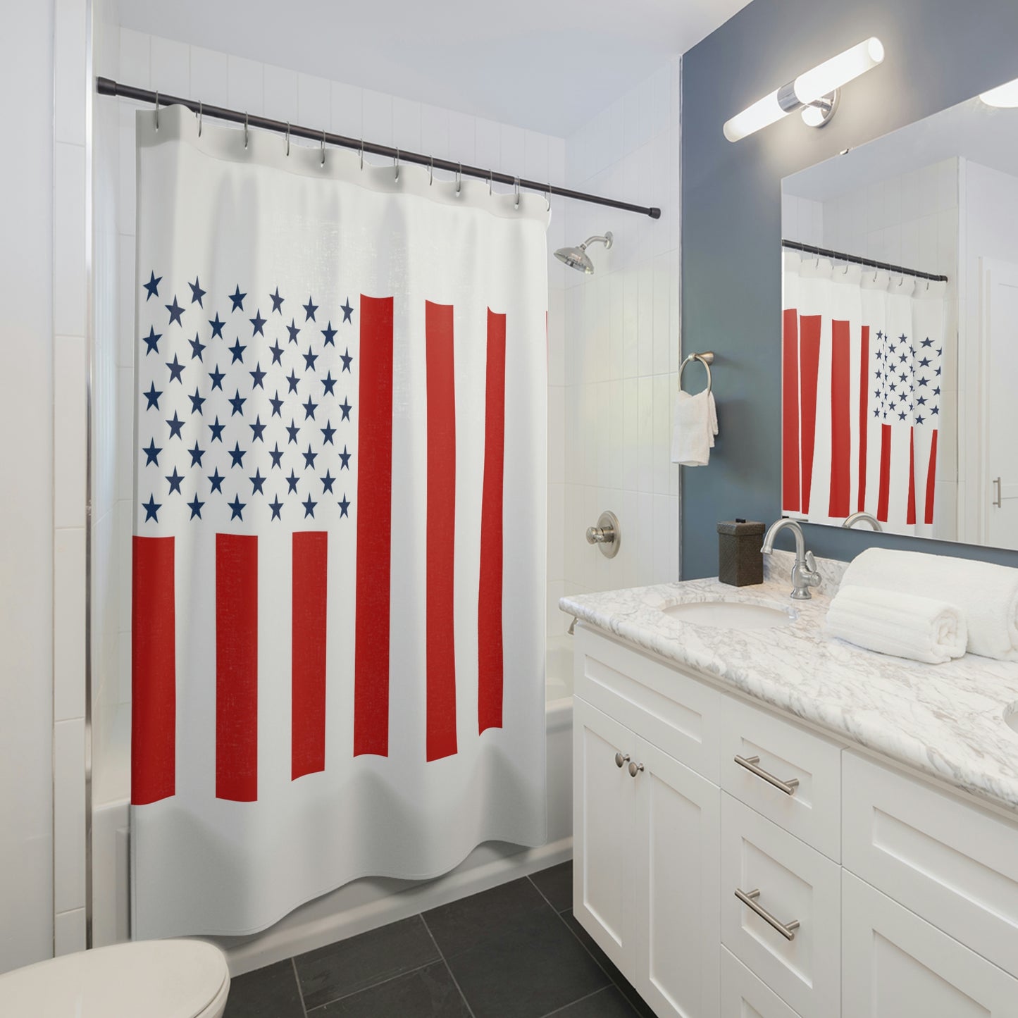 Flag Shower Curtain