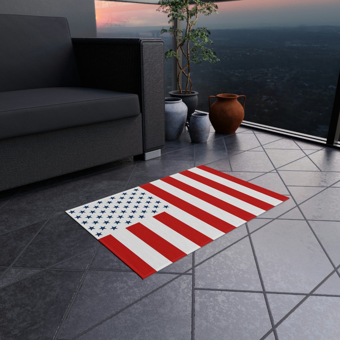 Flag Outdoor Rug