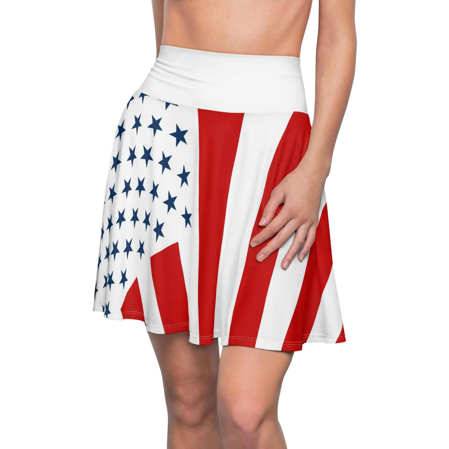 Women's Flag Skater Skirt