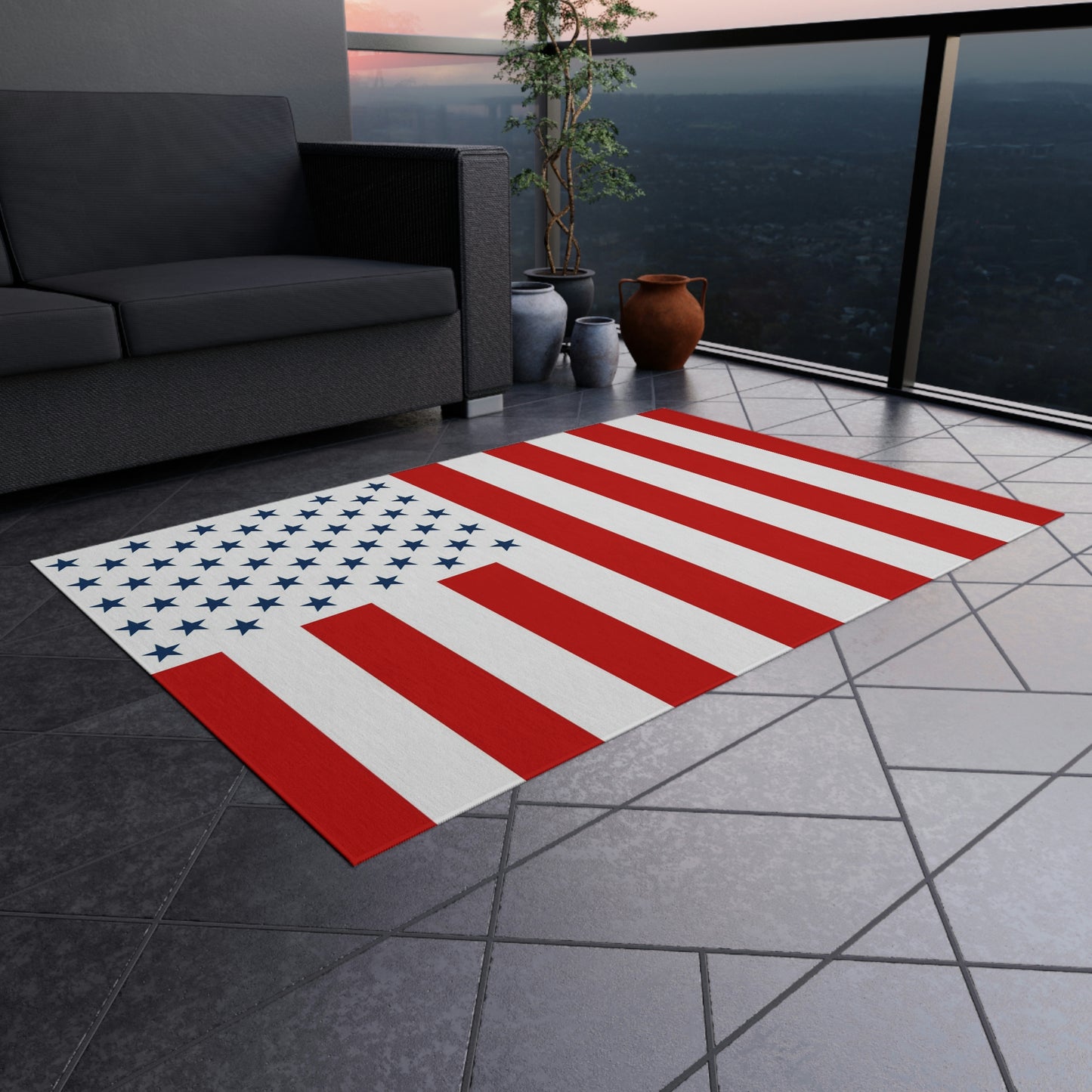 Flag Outdoor Rug