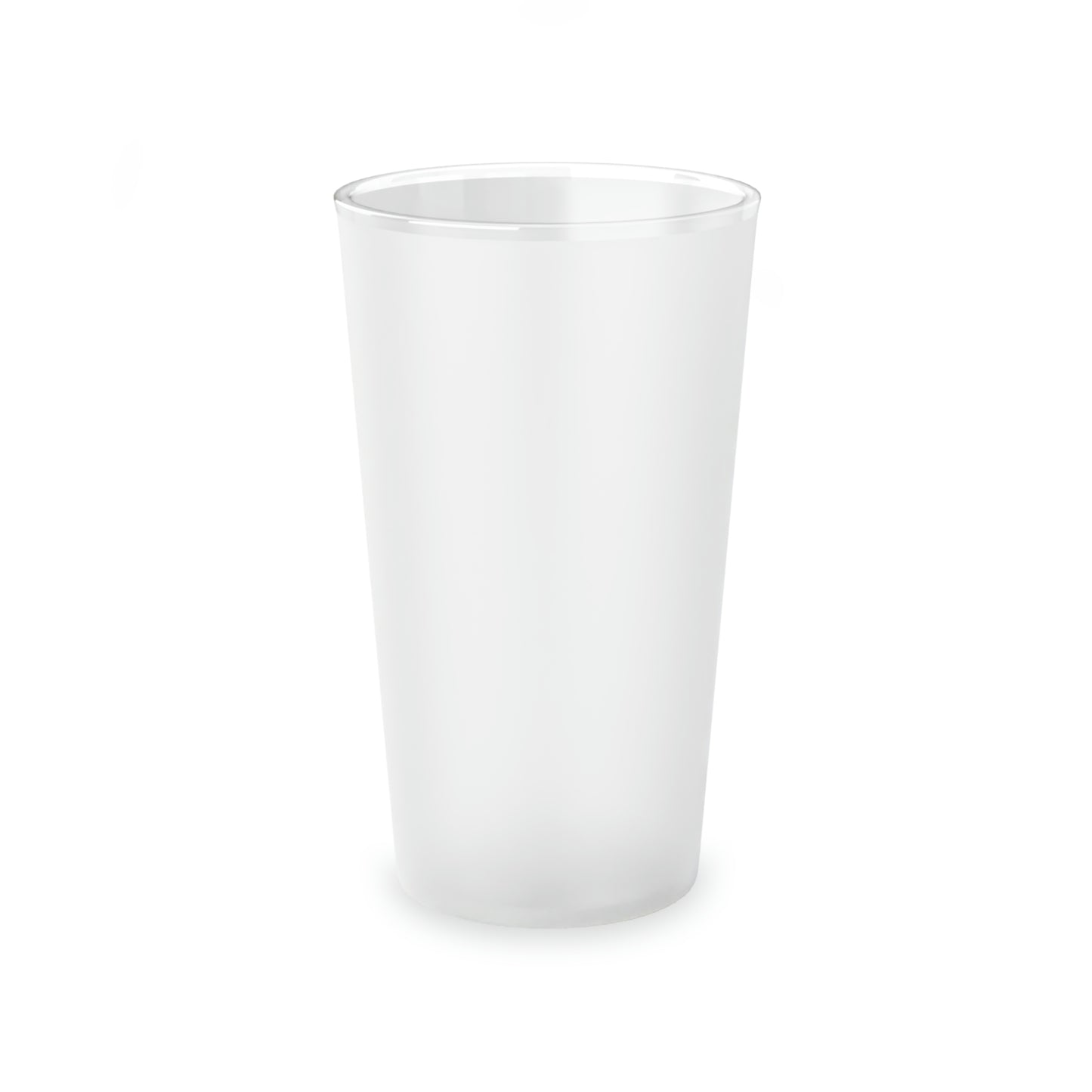 MAQ Frosted Pint Glass, 16oz