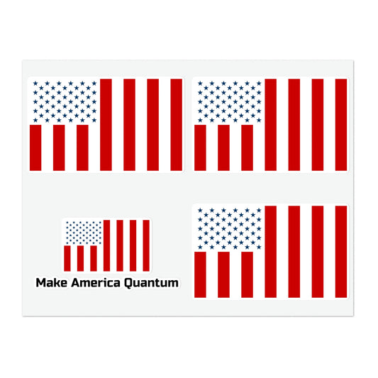 Flag Sticker Sheet (4 stickers)